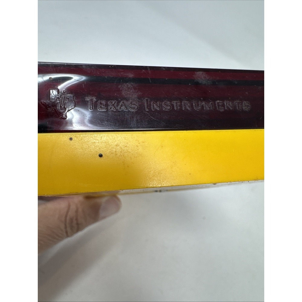 Vintage Texas Instruments LITTLE PROFESSOR Learning Calculator For Parts AS IS - Picture 3 of 3